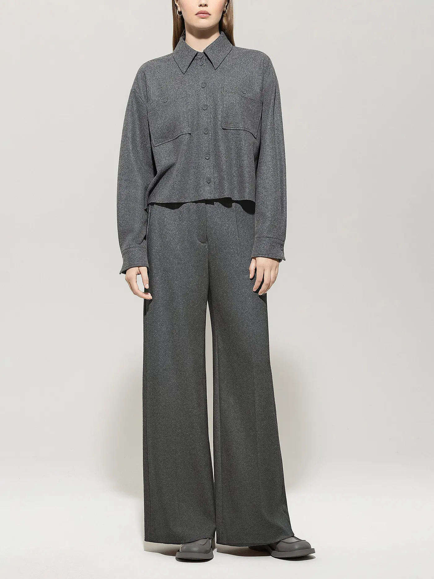 LUISA CERANO | Marlenehose  | grau