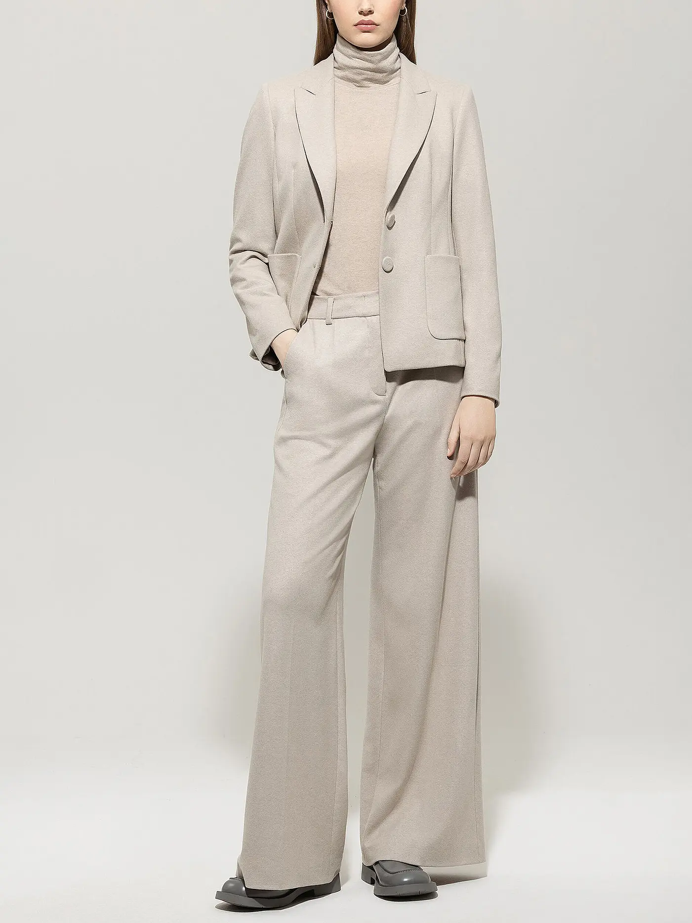 LUISA CERANO | Marlenehose  | beige