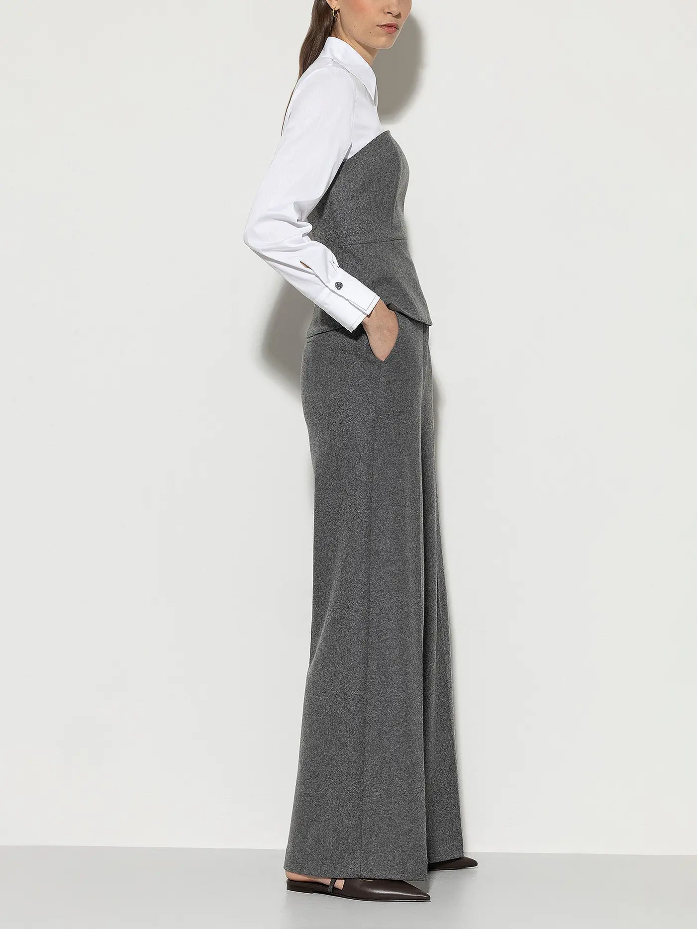 LUISA CERANO | Marlenehose | grau