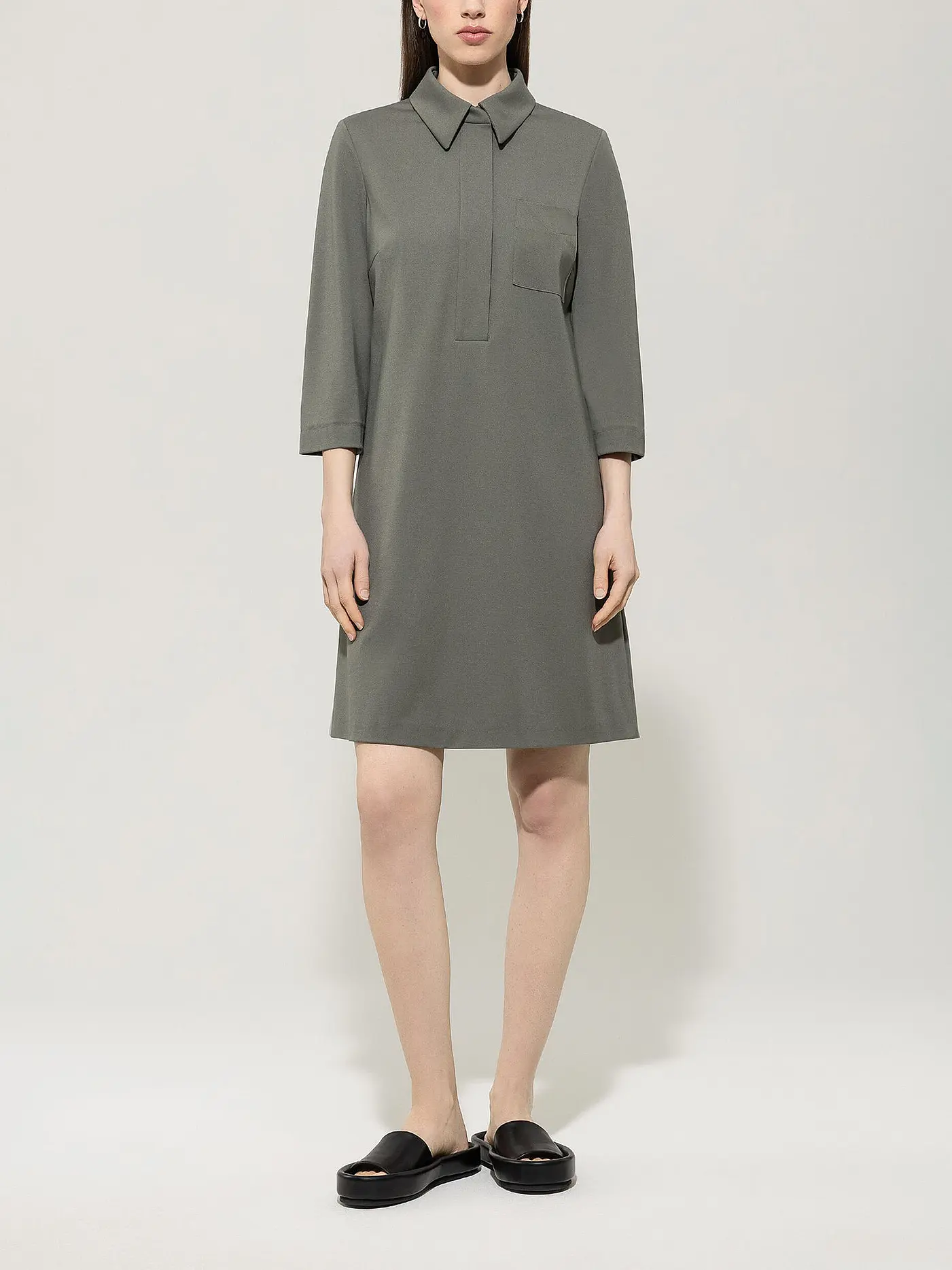 LUISA CERANO | Midikleid  | olive
