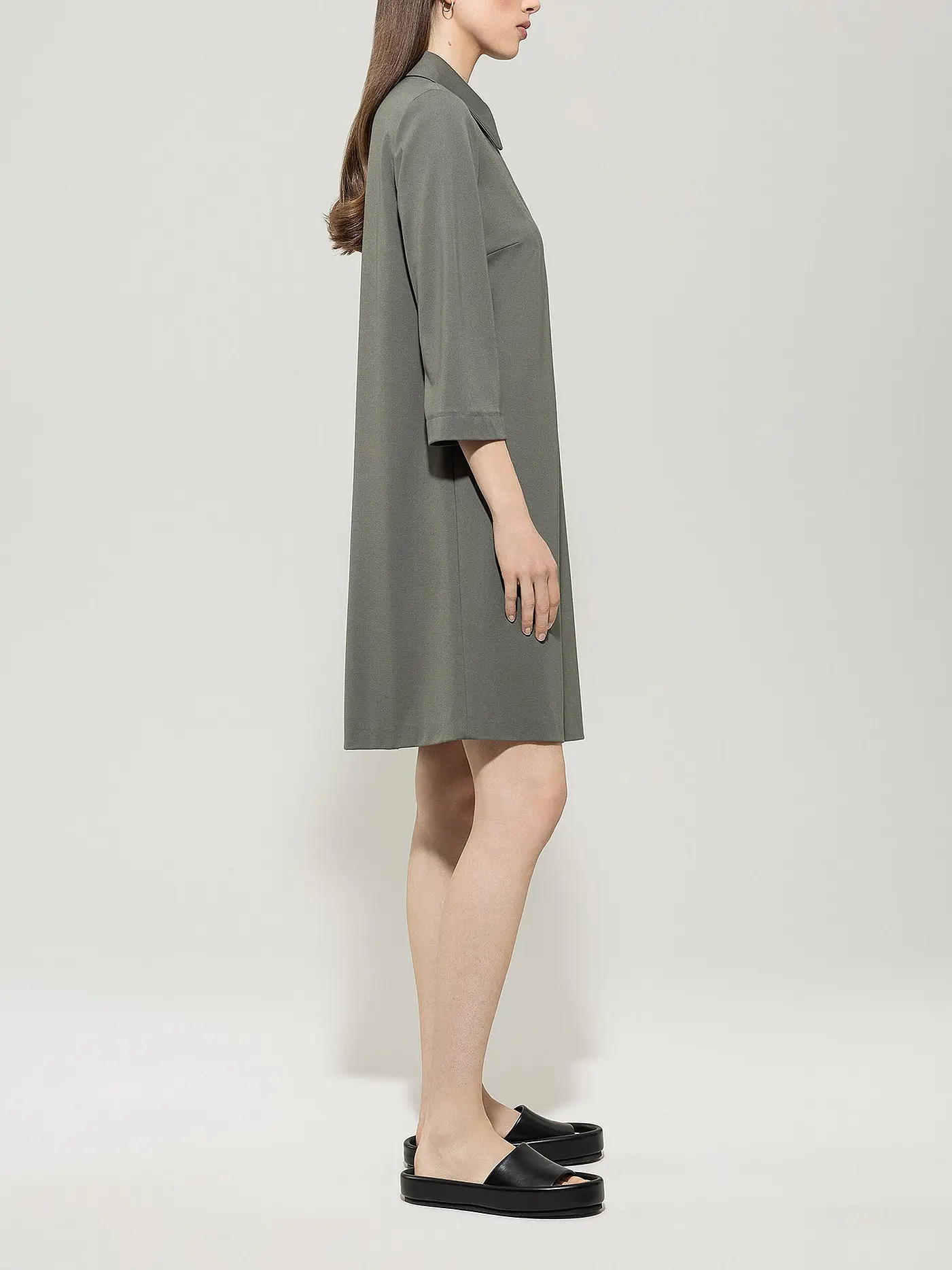 LUISA CERANO | Midikleid  | olive
