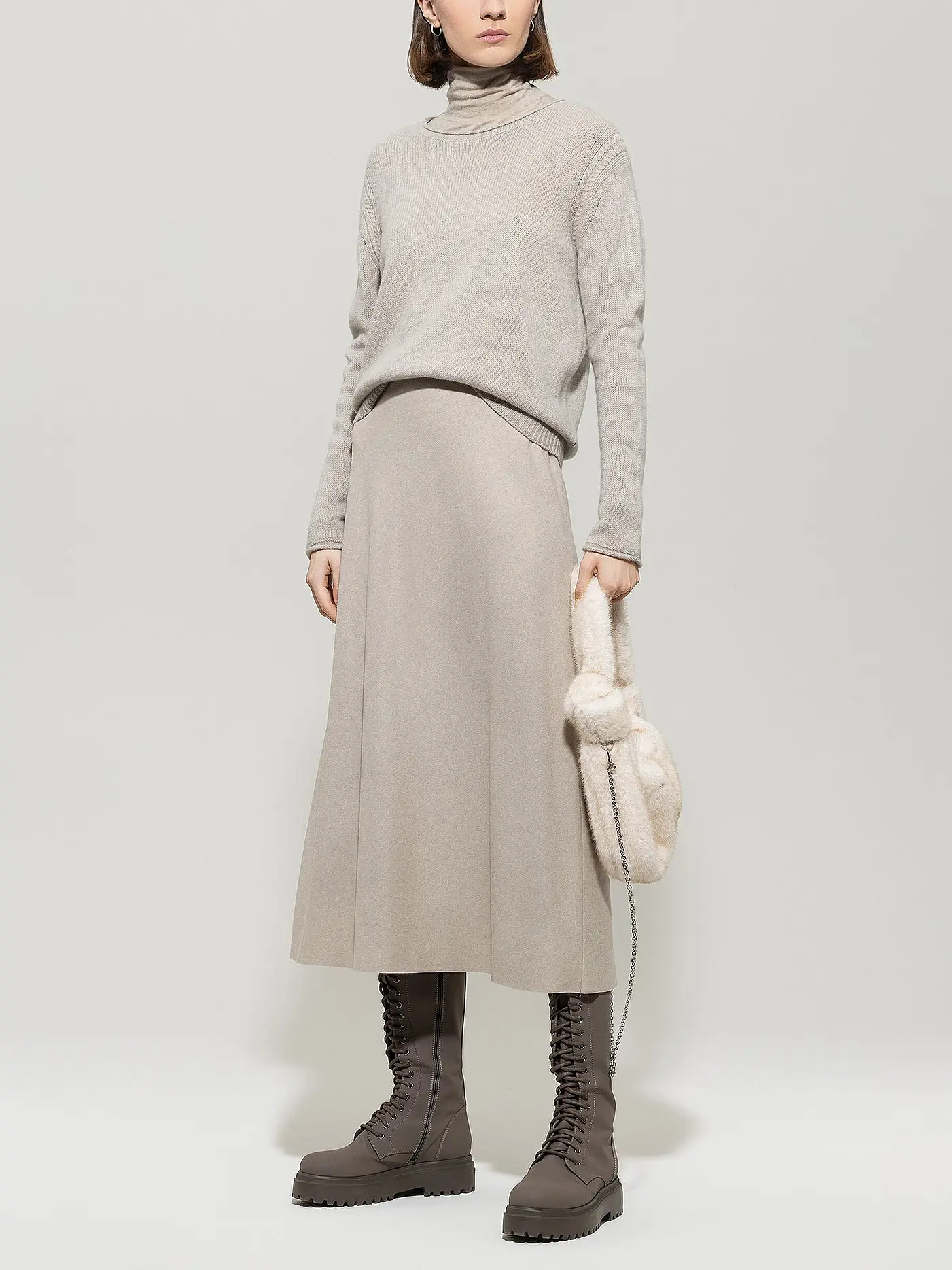 LUISA CERANO | Midirock  | beige