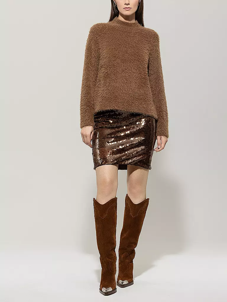 LUISA CERANO | Pullover  | hellbraun