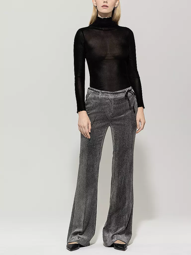 LUISA CERANO | Rollkragenpullover  | schwarz