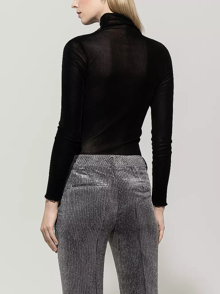 LUISA CERANO | Rollkragenpullover  | schwarz