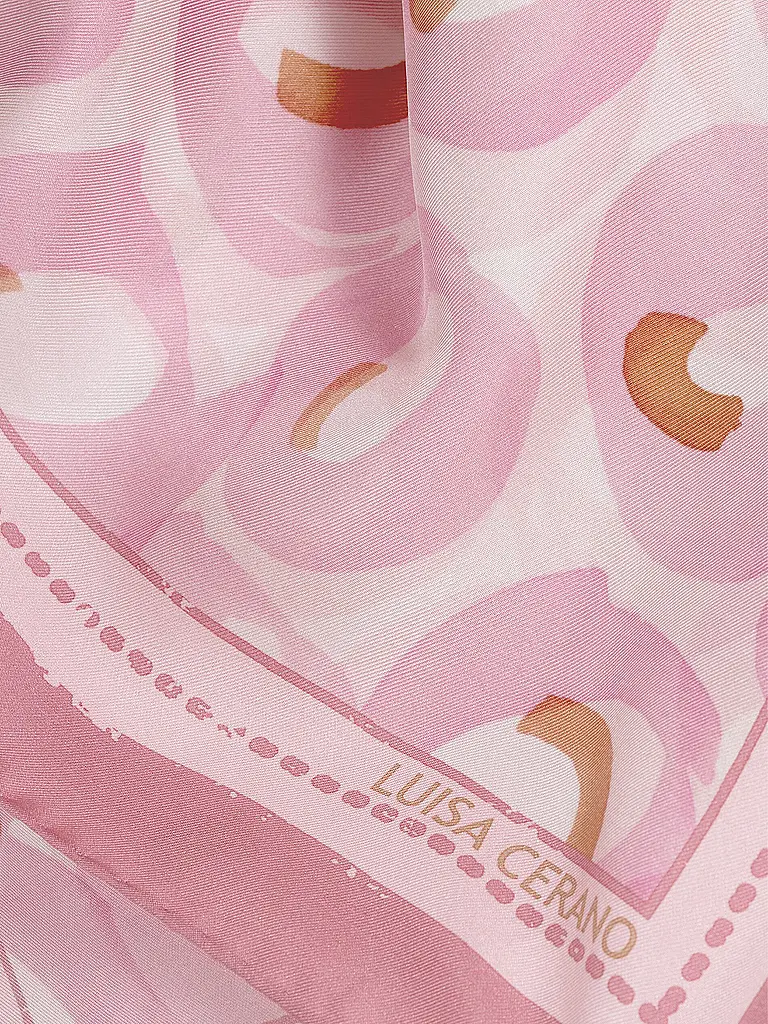 LUISA CERANO | Seidentuch  | Rosa