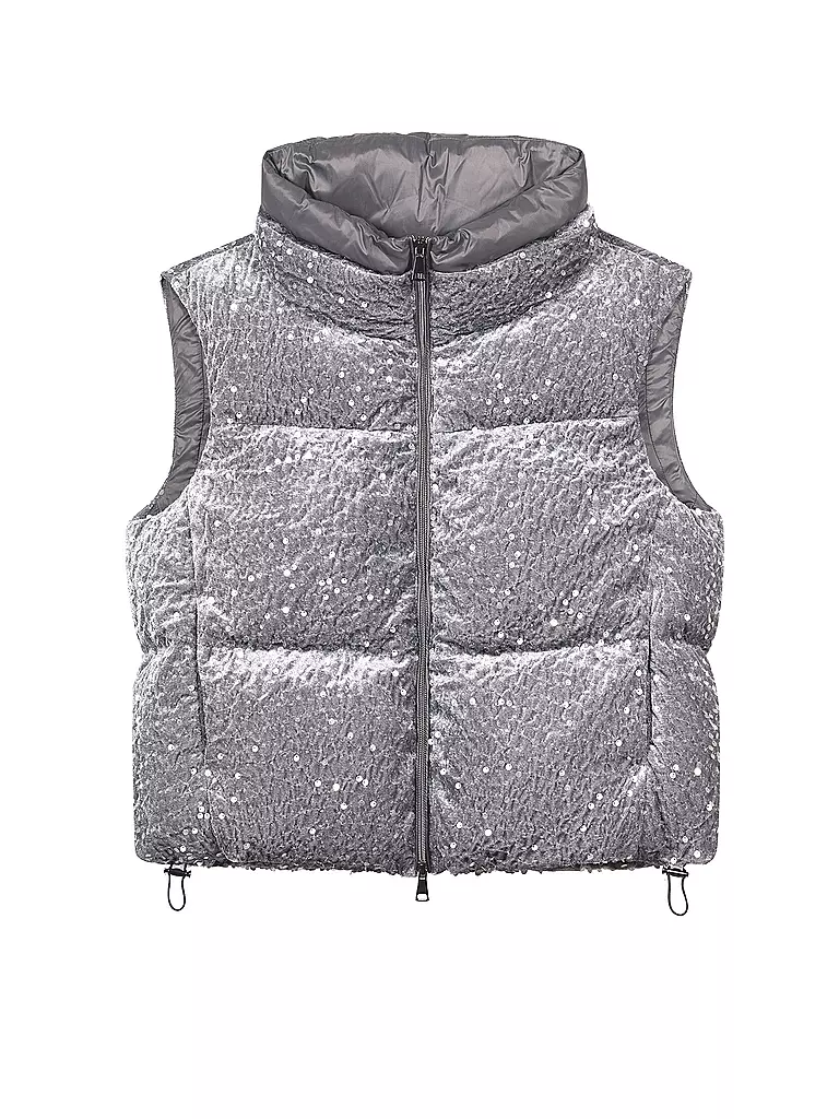 LUISA CERANO | Steppgilet  | hellgrau
