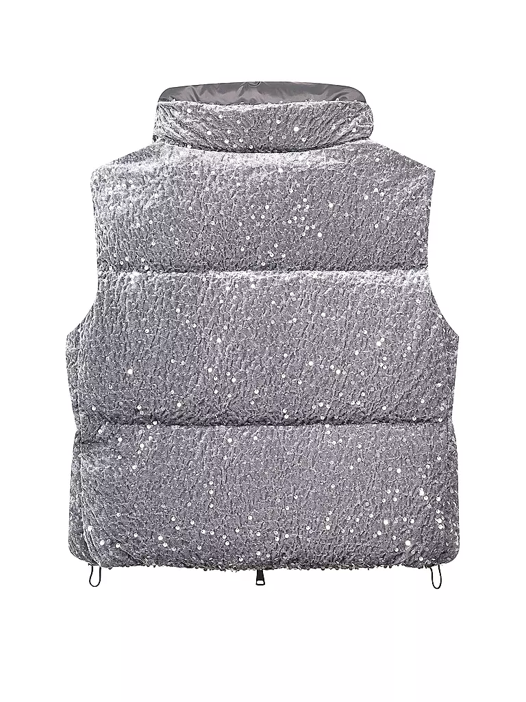 LUISA CERANO | Steppgilet  | hellgrau