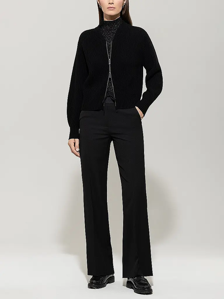 LUISA CERANO | Strickjacke  | schwarz