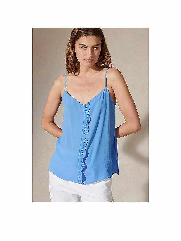 LUISA CERANO | Top  | blau