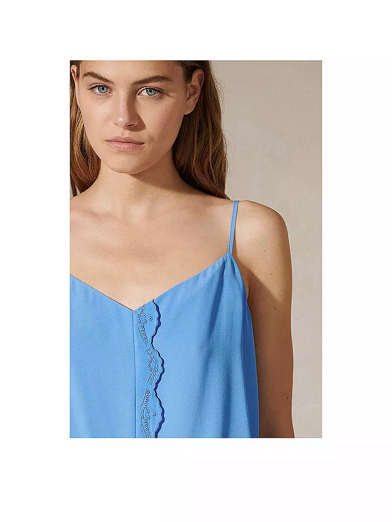 LUISA CERANO | Top  | blau