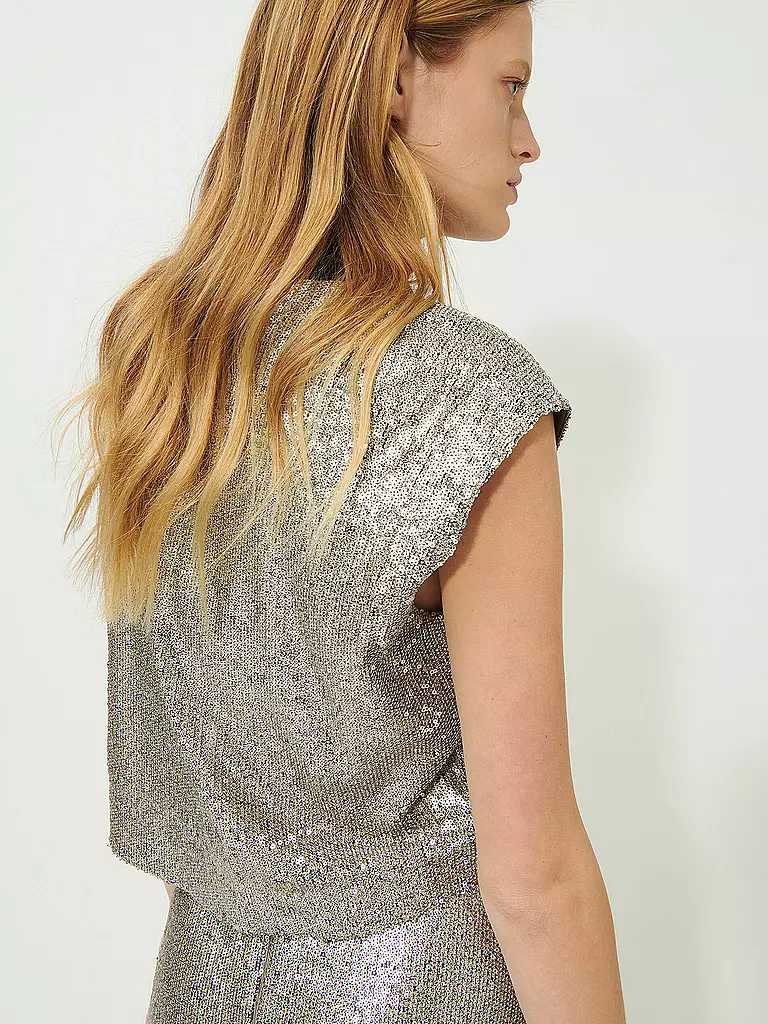 LUISA CERANO | Top  | silber