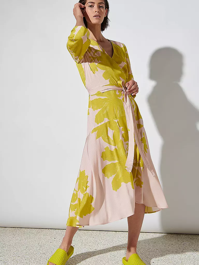 LUISA CERANO | Wickelkleid | rosa