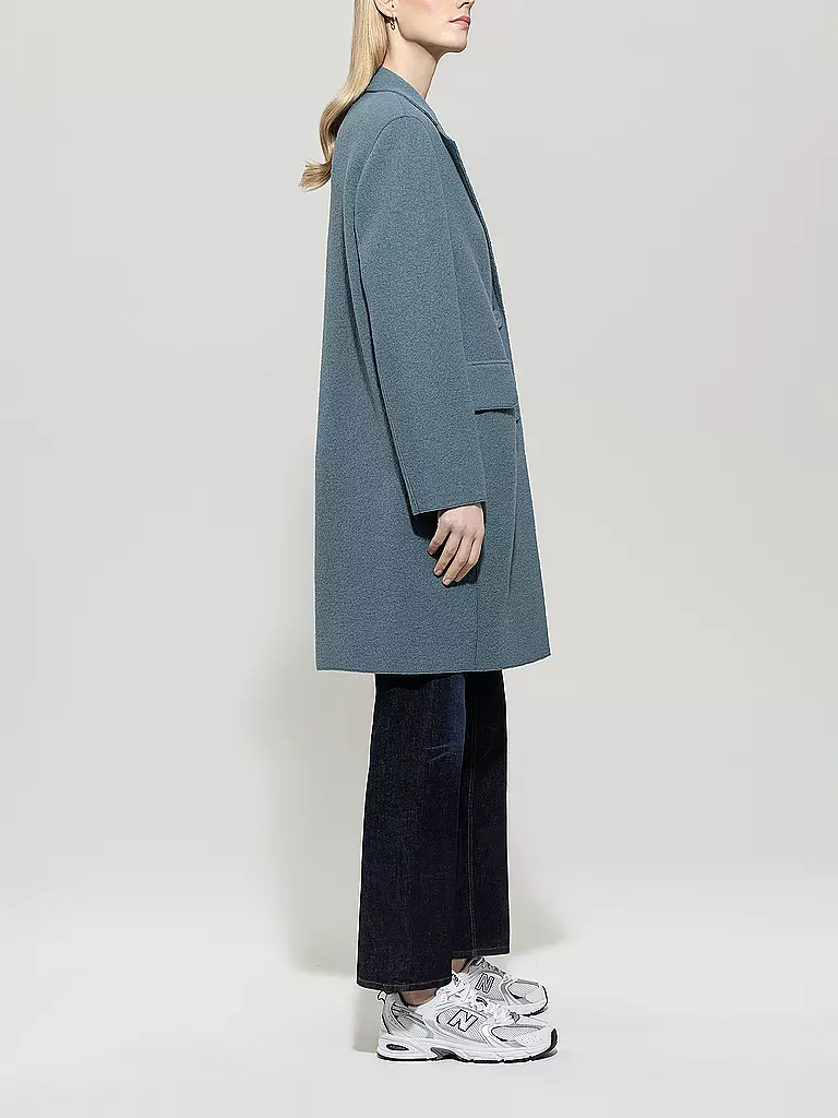 LUISA CERANO | Wollmantel | blau