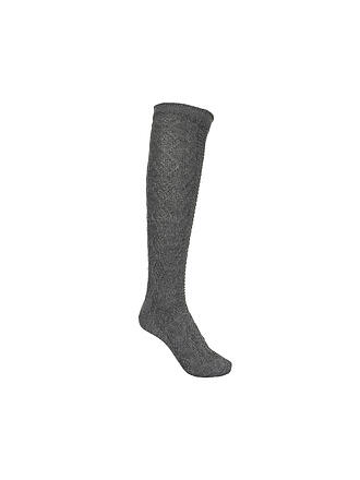 LUISE STEINER | Kniestrümpfe dkl. grau