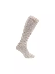 LUISE STEINER | Kniestrümpfe beige  | Beige