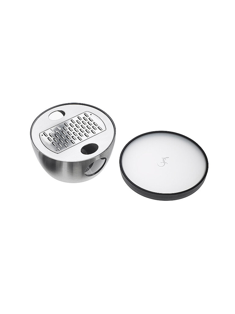 LURCH RazorTech EDS Parmesanreibe mit Deckel  13cm silber