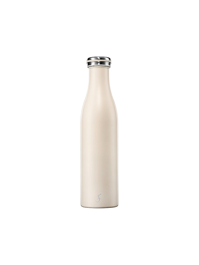 LURCH Isolierflasche aus Edelstahl 0,75 l Ivory creme
