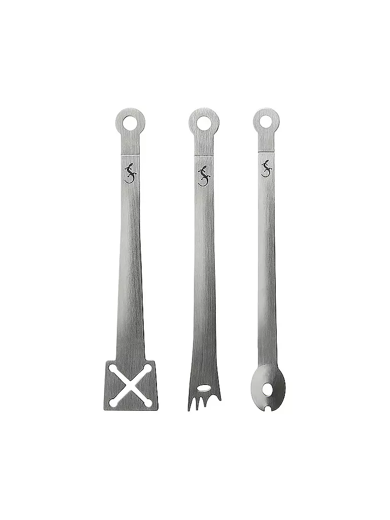 LURCH | Antipastizangen 3er Set | silber