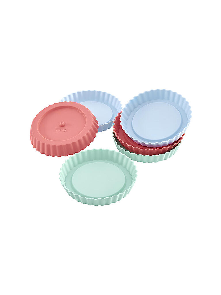 LURCH | Flexiform Tortelett 6er Set Pastel Mix | bunt