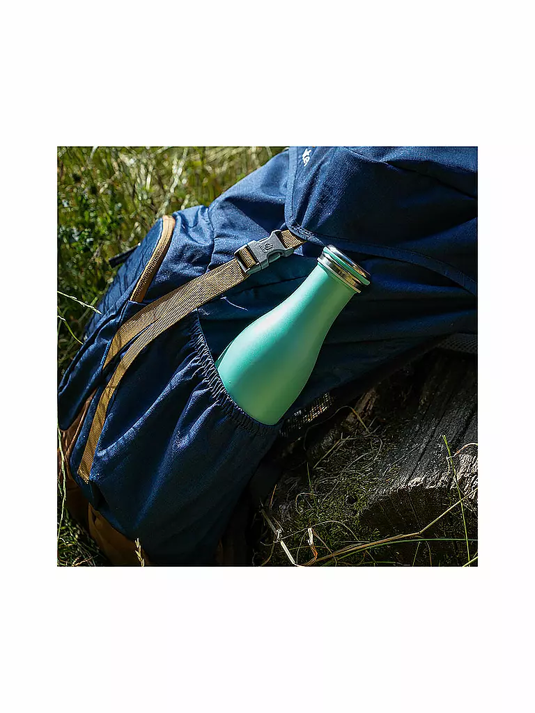 LURCH | Isolierflasche - Thermosflasche Edelstahl 0,75l Pearl Green | grün
