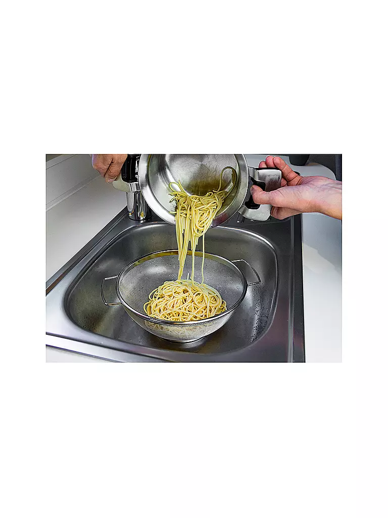 LURCH | Standsieb Edelstahl 25cm | silber