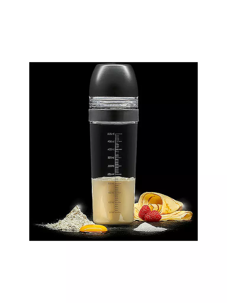 LURCH | Teigshaker 0,5l iron grey | transparent