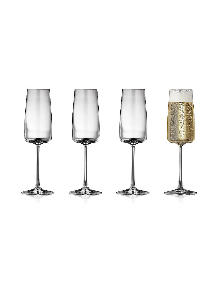 LYNGBY GLAS Sektglas Set 4tlg. ZERO 30cl