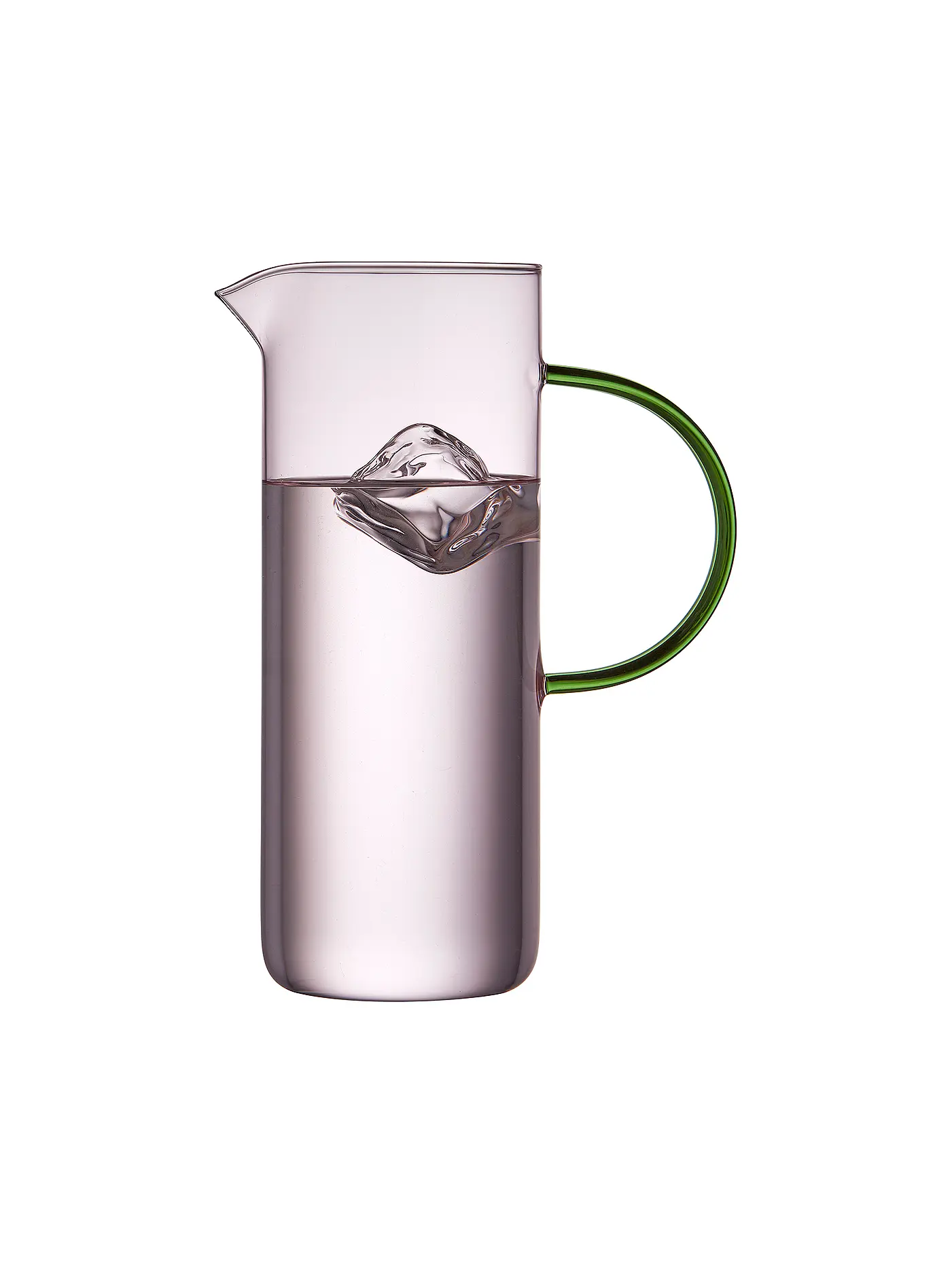 LYNGBY GLAS | Glaskrug TORINO 1,1l Pink/ Blau  | rosa