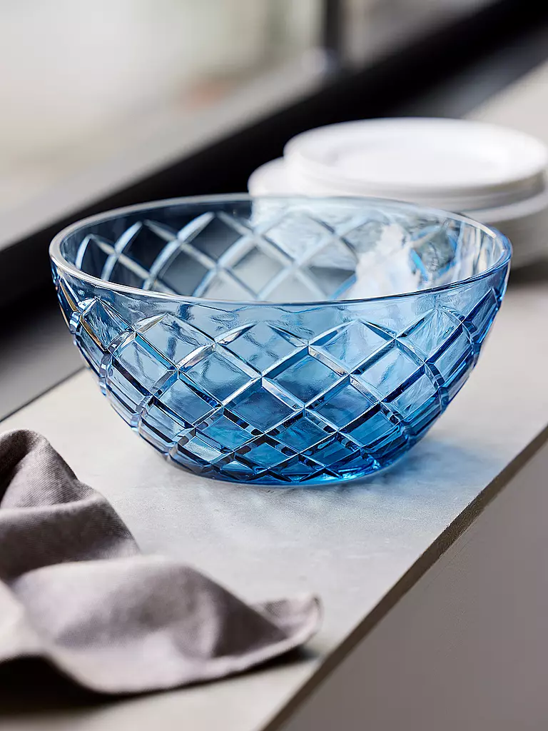 LYNGBY GLAS | Schüssel 24cm SORRENTO Blau | grün
