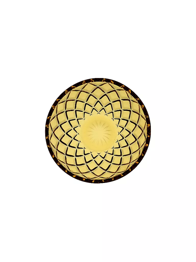LYNGBY GLAS | Schale 4tlg. 12cm SORRENTO Amber | grün