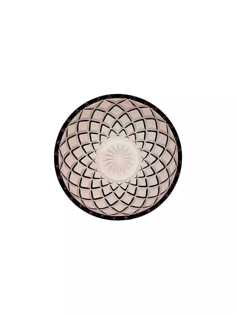 LYNGBY GLAS | Schale 4tlg. 12cm SORRENTO Pink | grün