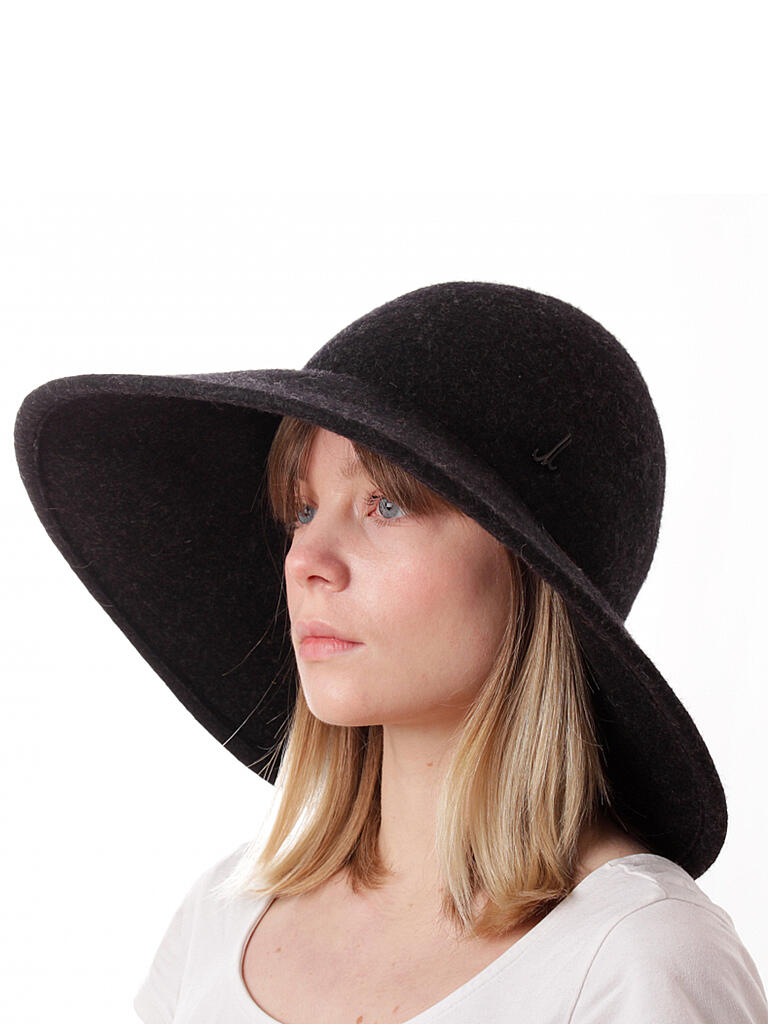 MÜHLBAUER | Hut Cloche Wollfilz Soft | grau