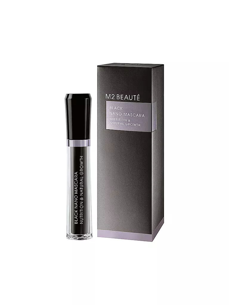 M2 BEAUTÉ | Black Nanao Mascara ( 01 Black )  | schwarz