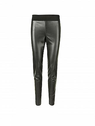 MAC | Leggings in Lederoptik 