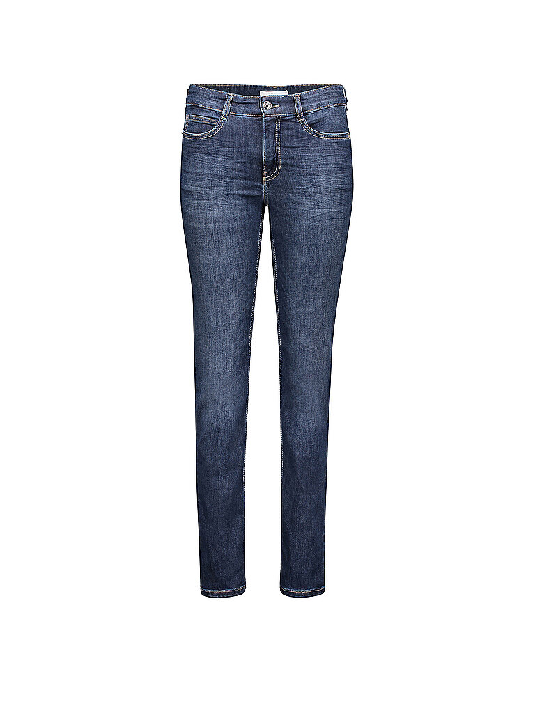 Mac - Damen 5-Pocket Jeans, Angela (5240), Größe:W46, Länge:L34, Farbe:new Basic wash (D845)