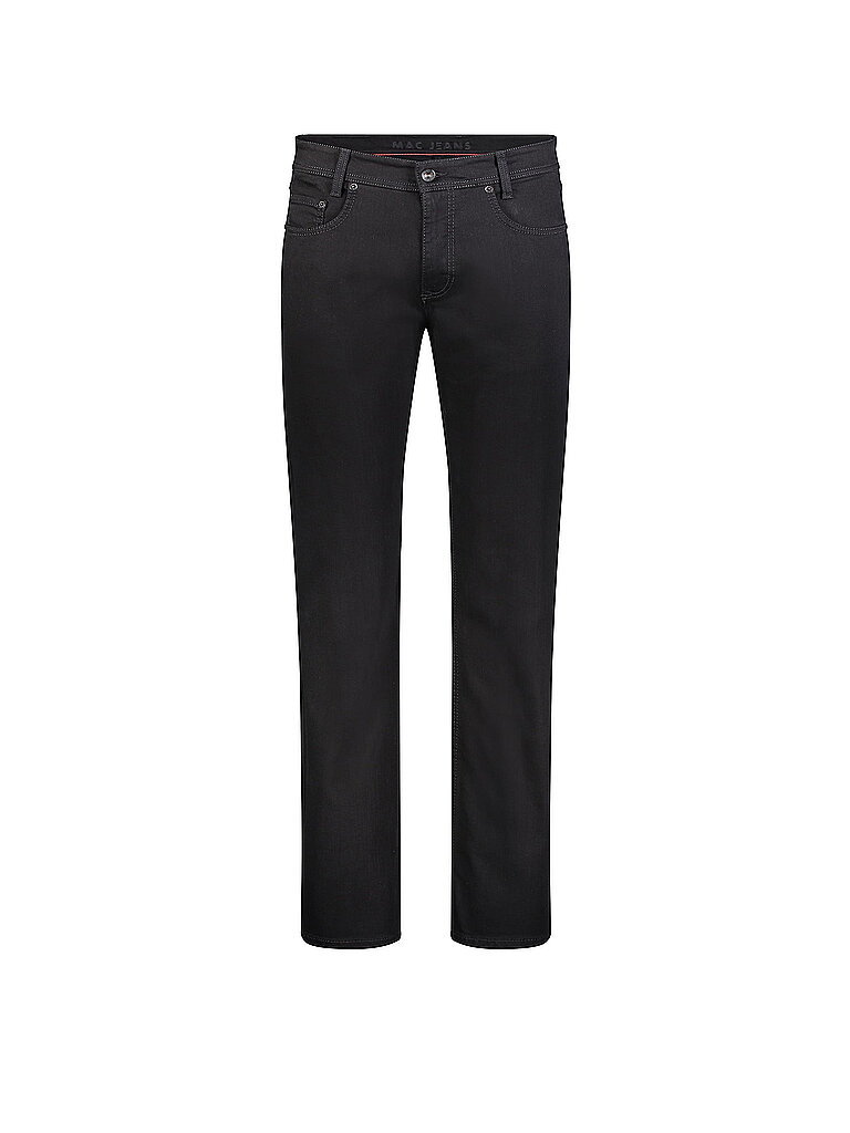 MAC Herren Straight Leg Jeanshose Arne, Schwarz (Black H900), 38W / 30L