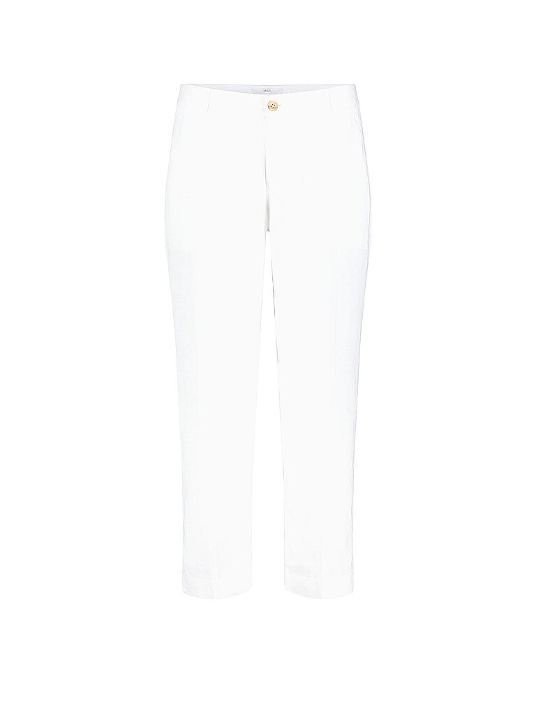 MAC Leinenhose Nora weiss | 40