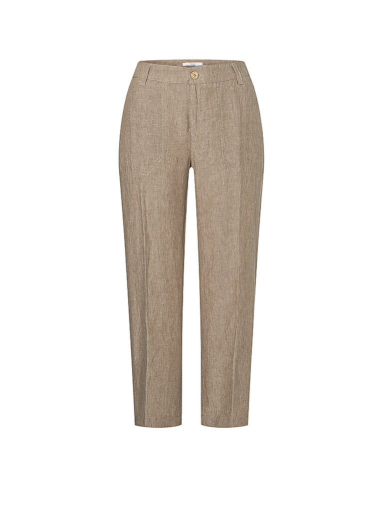 MAC Leinenhose 7/8 Nora beige | 34