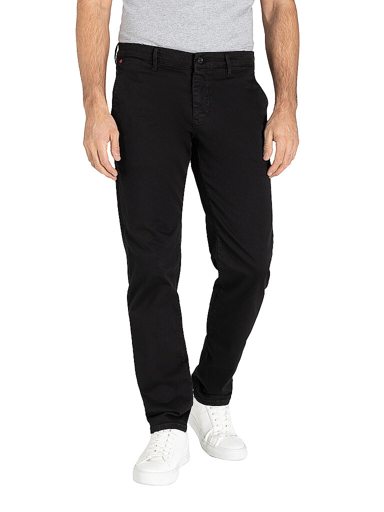 Straight Leg Jeans mit Label-Applikation Modell Lennox