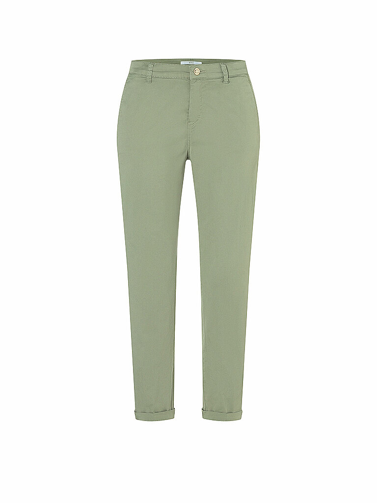 Mac Damen Olive Chino | Größe 34