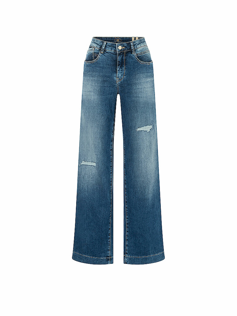 MAC Jeans Flared Fit RICH PALAZZO blau | 38/L32