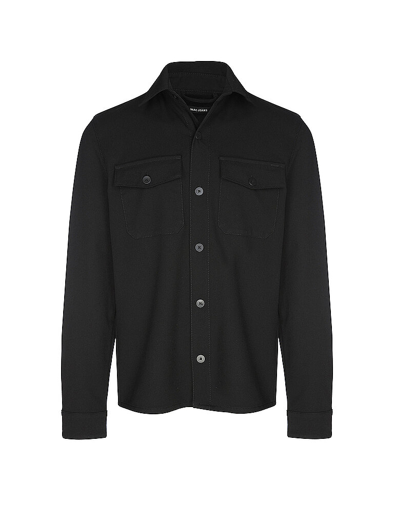MAC Overshirt  schwarz | L