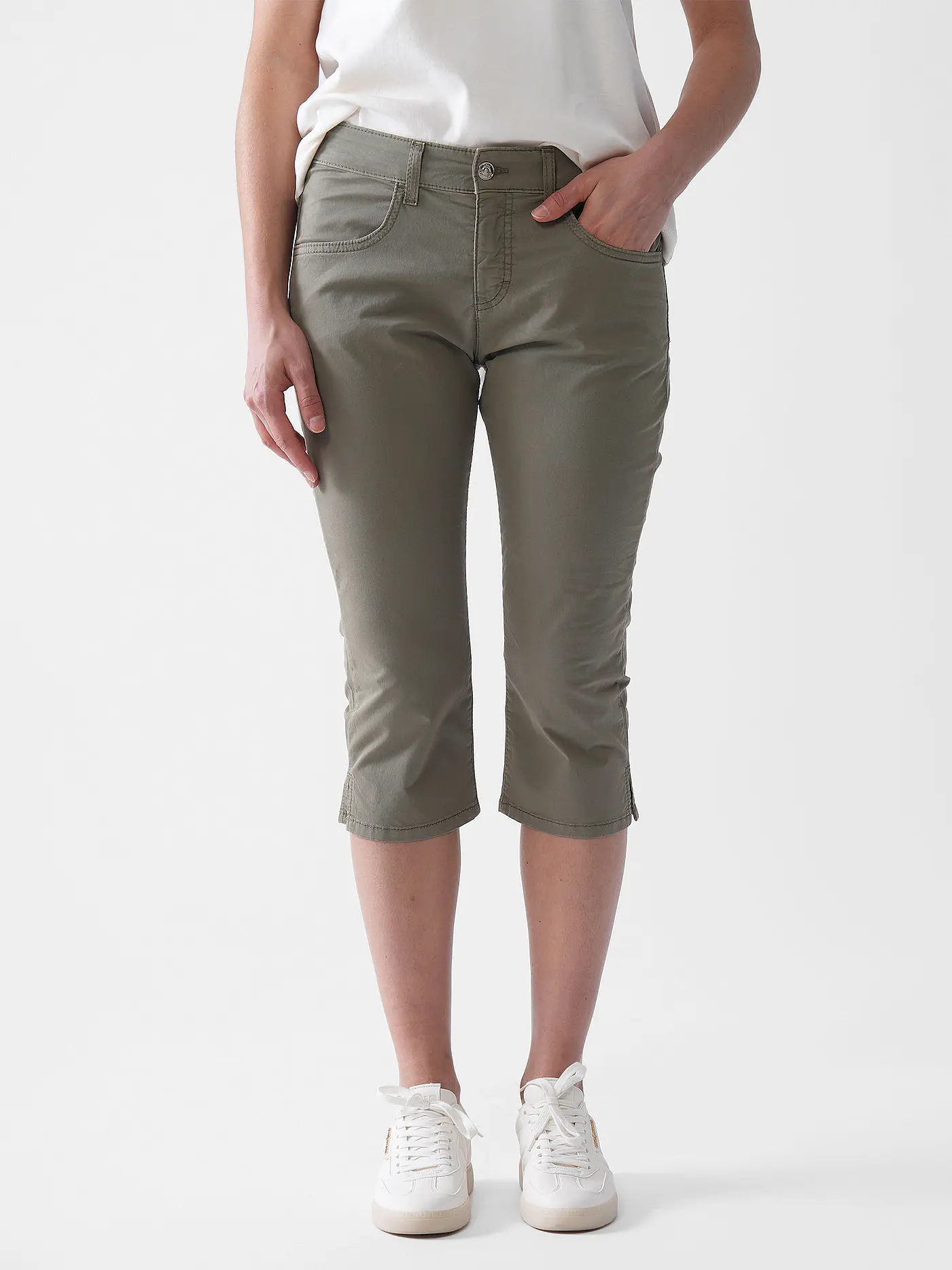 MAC | Caprihose 3/4 | olive