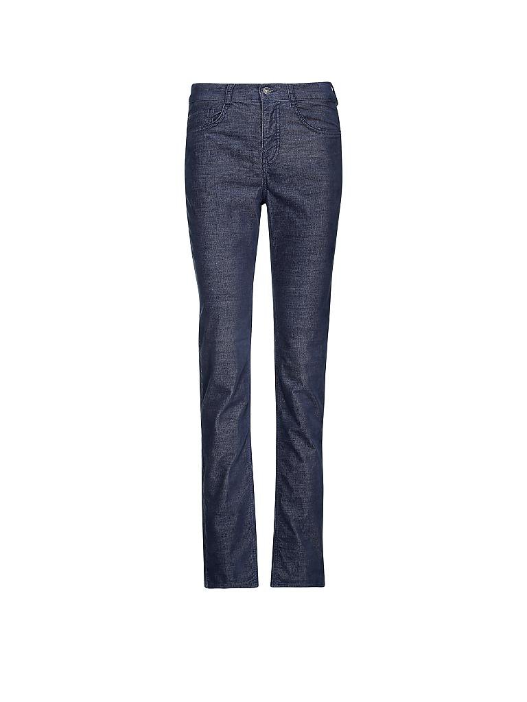 MAC | Cordhose "Angela Pipe" | blau