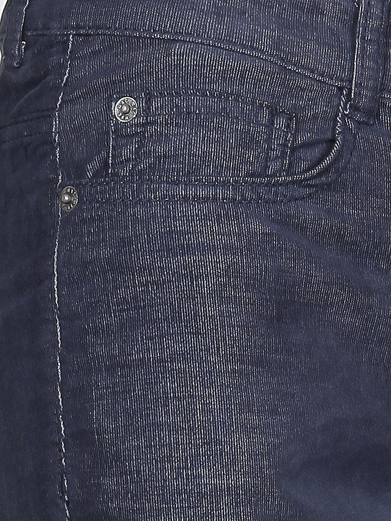 MAC | Cordhose "Angela Pipe" | blau