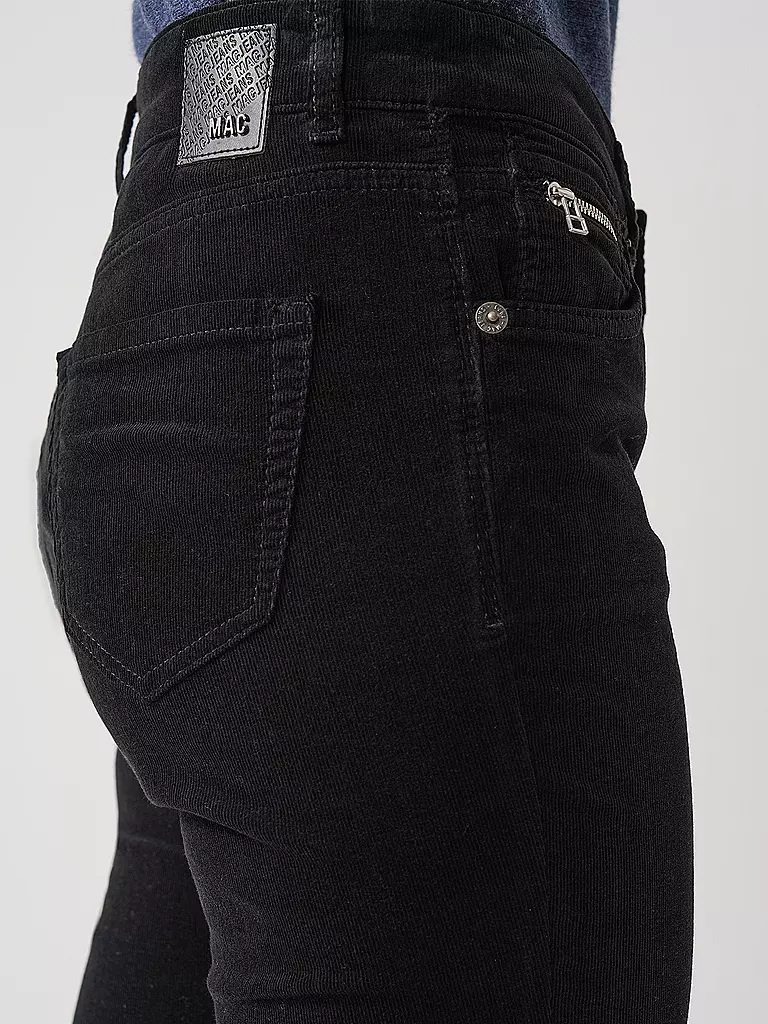MAC | Cordhose Slim Fit | schwarz
