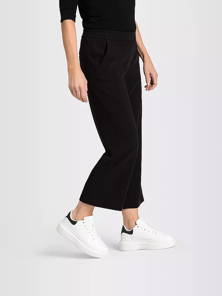 MAC | Culottehose Cropped Fit "Chiara" | schwarz