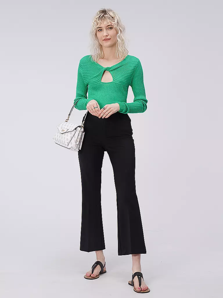 MAC | Hose Flared Fit AIDA KICK | schwarz
