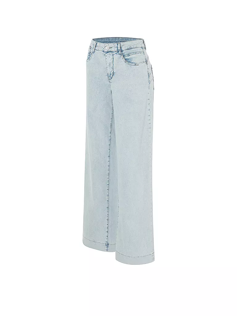 MAC | Jeans Flared Fit RICH PALAZZO | hellblau